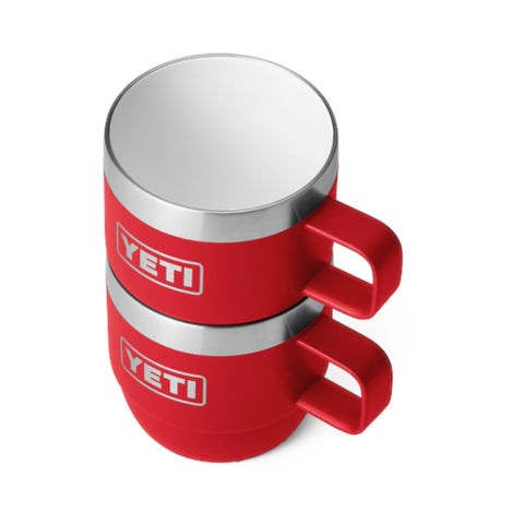ESPRESSO MUG 2 PZ RESCUE YETI RED