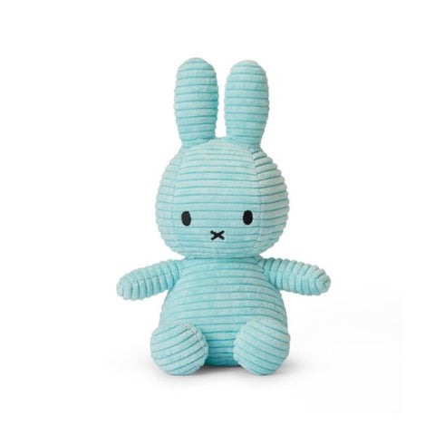 NIJNTJE MIFFY SITTING CORDUROY CM 23 9'' TURQUOISE