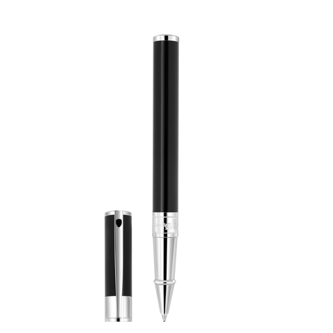 ROLLER ST DUPONT D-INITIAL BLACK/CHROME ART 262200