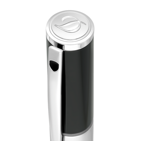 ROLLER ST DUPONT D-INITIAL BLACK/CHROME ART 262200