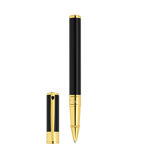 ROLLER ST DUPONT D-INITIAL BLACK &amp; GOLDEN ART 262202