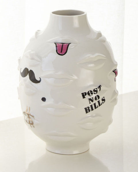 JONATHAN ADLER GALA ROUND VASE GRAFFITI ART. 28459