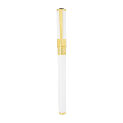 PENNA ROLLER WI INITIAL RB 272217 S.T. DUPONT WHITE/GOLDEN
