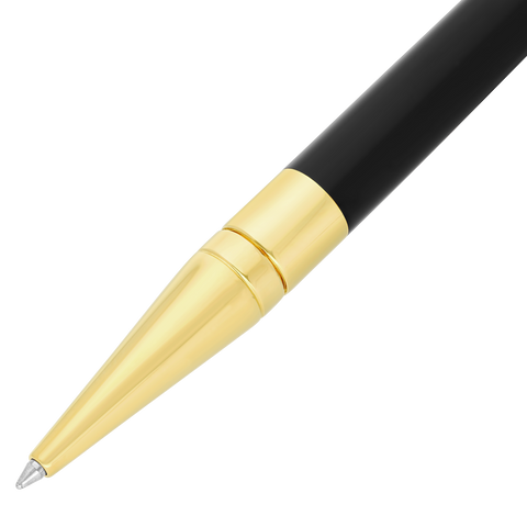 PENNA A SFERA W INITIAL BP 275202 S.T. DUPONT BLACK/GOLDEN
