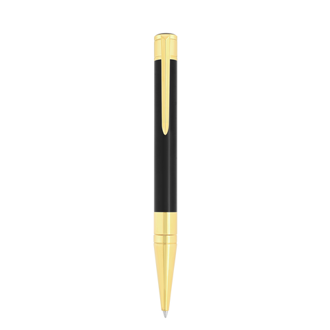 PENNA A SFERA W INITIAL BP 275202 S.T. DUPONT BLACK/GOLDEN