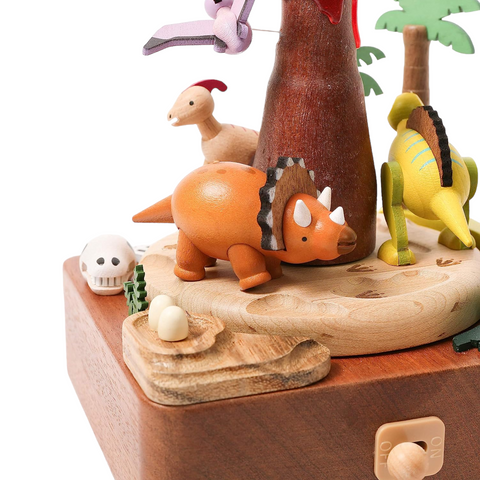 WOODERFULLIFE MUSIC BOX DINOSAURS & VOLCANIC M ART. 1033758