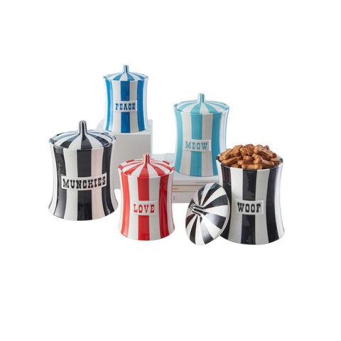 VICE CANISTER LOVE ART. 30784 JONATHAN ADLER RED