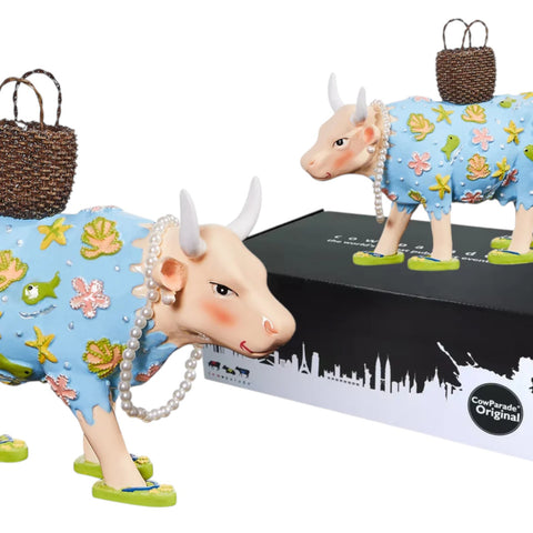 SOPRAMMOBILE MEDIUM MISS PALM BEACH ART. 47919 COW PARADE