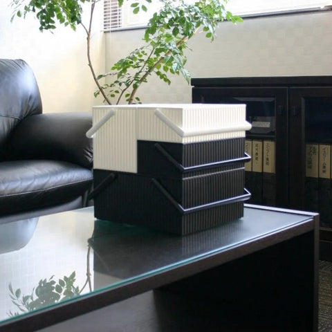 SCATOLA STORAGE BOX M ART. 228929 WHITE OMNIOFFRE HACHIMAN