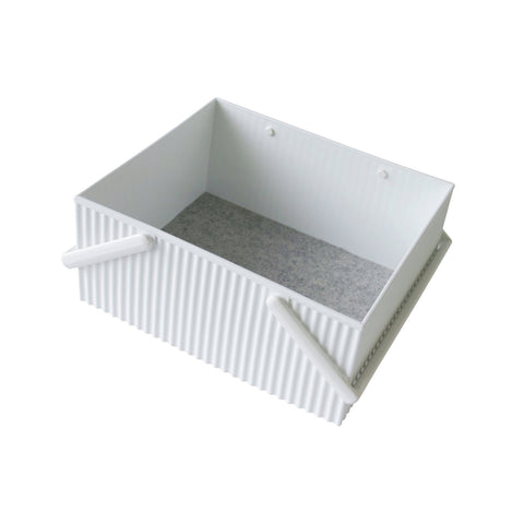SCATOLA STORAGE BOX L ART. 228943 WHITE OMNIOFFRE HACHIMAN