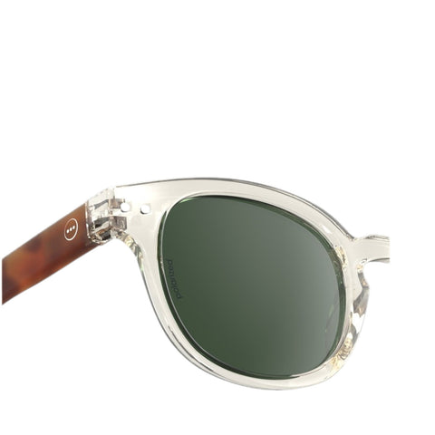 OCCHIALI SUN POLARIZED C +0 IZIPIZI SANDSTORM GREEN LENSES