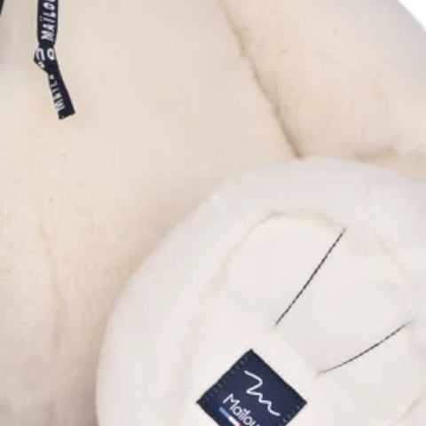 PELUCHE L'OURS MAILOU 50CM MA0249 BIANCO POLVERE