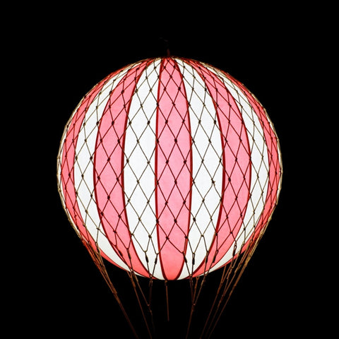MONGOLFIERA ROYAL AERO LED 32X32X56 CM TRUE RED AP163IR AUTHENTIC MODELS