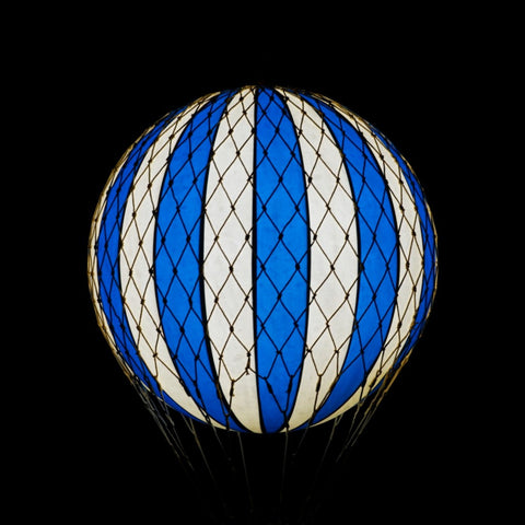 MONGOLFIERA JULES VERNE LED 42X42X70 CM BLUE AP168ID AUTHENTIC MODELS