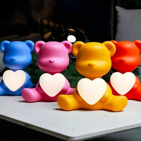 LAMPADA TEDDY LOVE LED XS 25005FX QEEBOO FUXIA