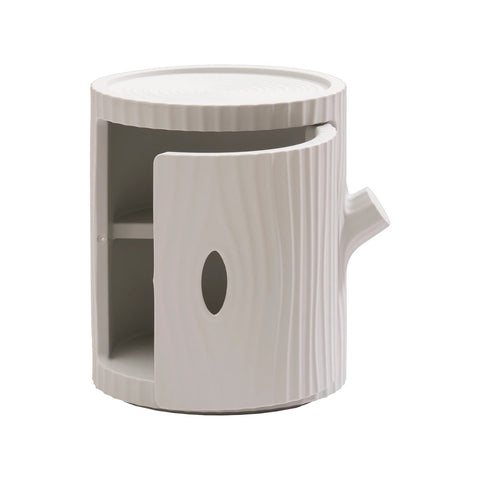 COMODINO TRONCO 78001LG QEEBOO LIGHT GREY