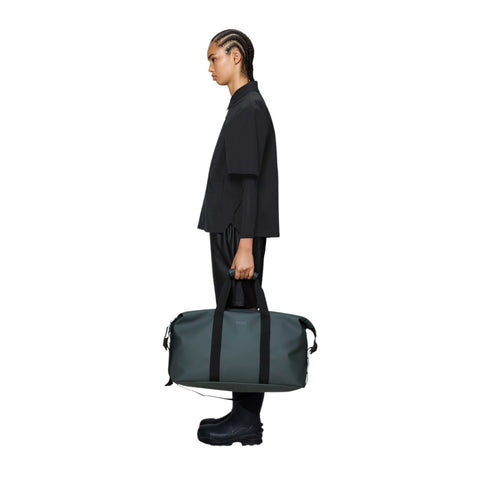 BORSONCINO HILO WEEKEND BAG ART.14200 DARK GREY RAINS