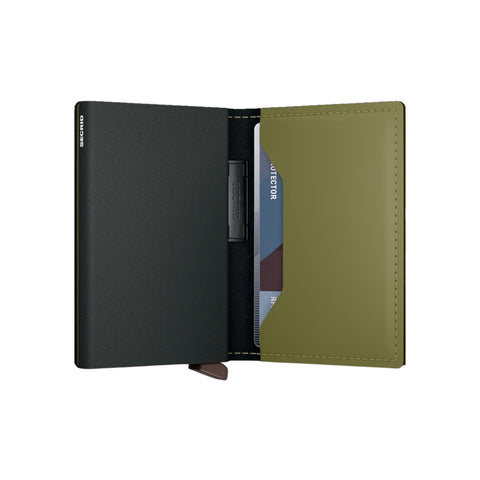 PORTAFOGLIO BANDWALLET MATTE BMA-LEAF-KHAKI SECRID LEAF-KHAKI