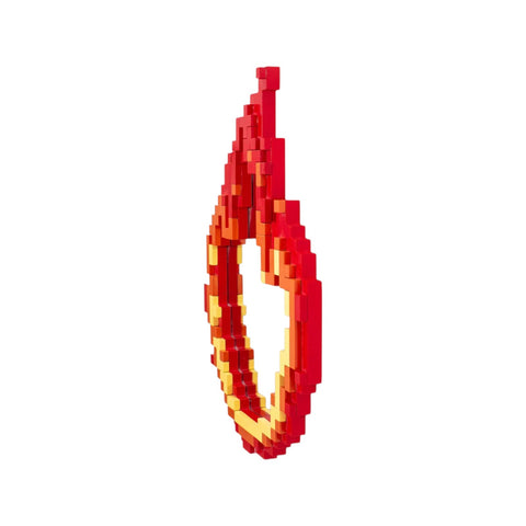 SPECCHIO PIXEL FLAME 17056 RED SELETTI
