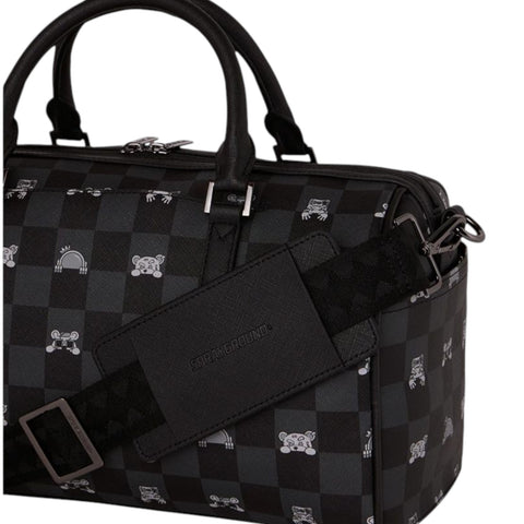 MINI DUFFLE GRAY PEEKING CHARACTER ART. 910D8911NSZ SPRAYGROUND