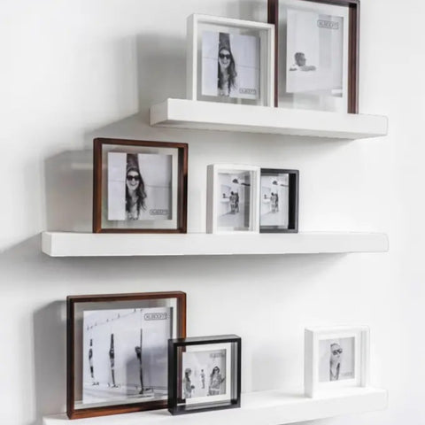 CORNICE SQUARE FLOATING BOX 25X25 XLBF20117-01 WHITE XLBOOM