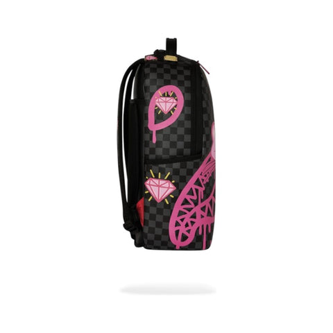 ZAINO PINK PANTHER DRIPPY DIAMONDS 910B8790NSZ PINK SPRAYGROUND