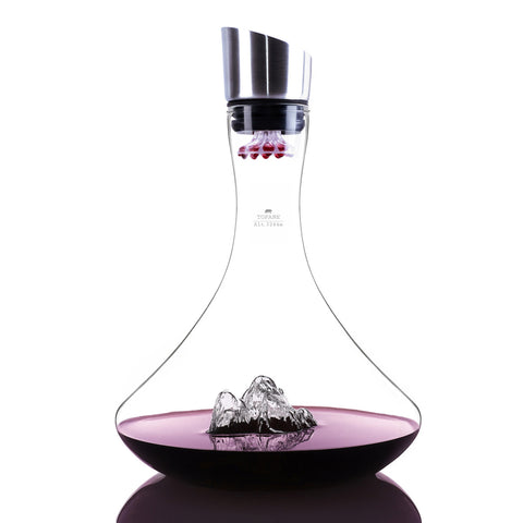 TOPOGRAPHIC DECANTER TOFANE ART. TOPO-C-TO ALASKAN MAKER