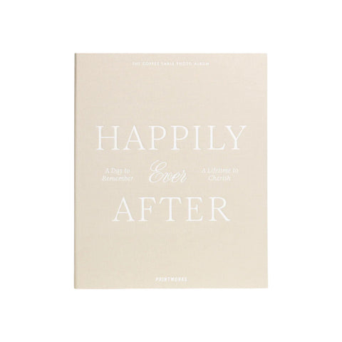 ALBUM HAPPILY EVER AFTER PW00727 PRINTWORKS BEIGE