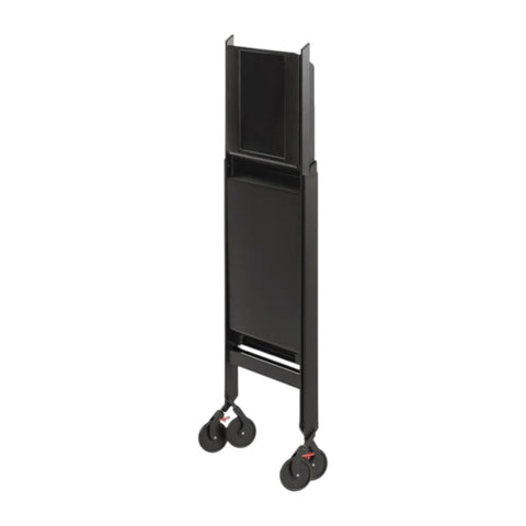 CARRELLO PIEGHEVOLE IN ACCIAIO RS11B PLICO ALESSI BLACK