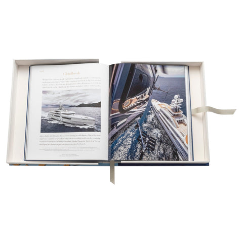 LIBRO YACHTS THE IMPOSSIBLE COLLECTION ASSOULINE BLUE