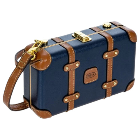 BELLAGIO LEGACY BAG ART. BB608370.698 BRIC'S BLU-CUOIO BLUE