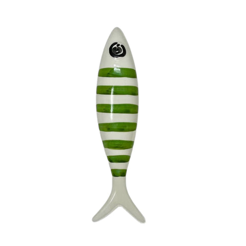 SARDONE 36 CM CERAMICHE CRESCENTINI (COLORI ASSORTITI) GIALLO AZZURRO ROSSO VERDE