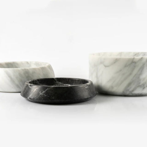 CIOTOLA LABILLA GEMS LARGE ONE H 10 CM ONE G005_BC MARMO CARRARA STATUARIO