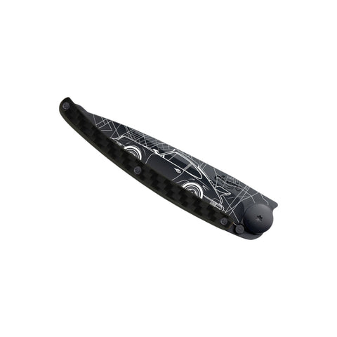 COLTELLINO TASCABILE CARBON FIBER YOUNG TIMER ART. 1GC000108 DEEJO