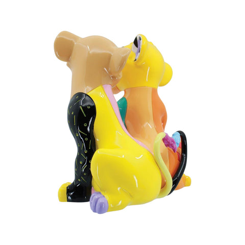 FIGURINA SIMBA AND NALA 6017587 ENESCO MULTICOLOR