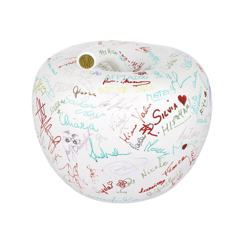 EVA APPLE IN CERAMIC LARGE WHITE GUEST BOOK