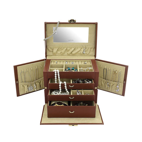 SCATOLA PORTA GIOIELLI CORDOBA 26391-3 FRIEDRICH23 BROWN