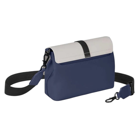 BORSETTA TRACOLLA DARK BLUE / TAUPE ART. SPCBBT GASTON LUGA