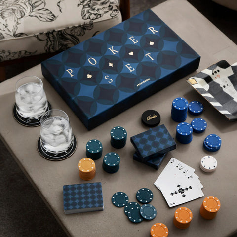 GIOCO ART OF POKER DIAMONDS PW00765 PRINTWORKS BLUE