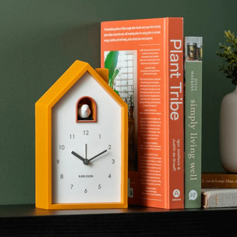 SVEGLIA ALERM CLOCK MODERN CLOCK KA6015YE KARLSSON WHITE