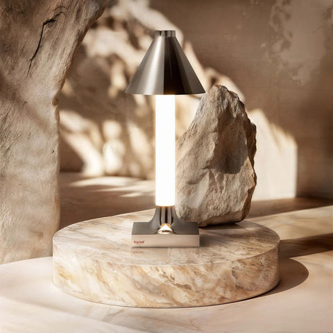 DIFFUSORE LAMPADA GOOD NIGHT CROMO LUCIDO 95625/XX SILVER KARTELL