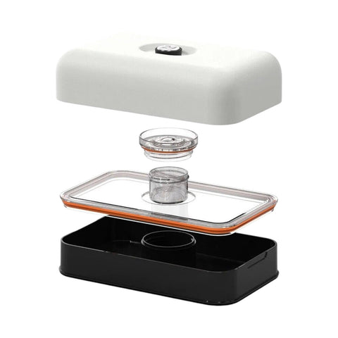 "24BOTTLES LUNCH BOX STONE ICE WHITE"