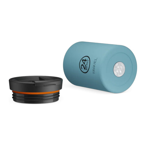 TAZZA TRAVEL TUMBLER 350ML POWDER BLUE  24BOTTLES