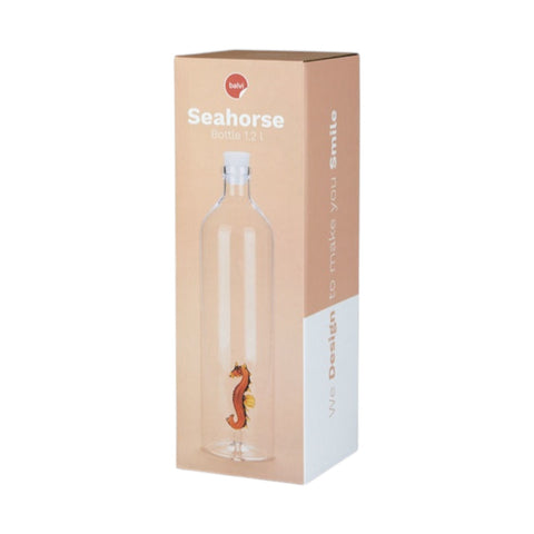 BALVI BOTTLE 1.2 LT BOROSYLLIC SEA HORSE GLASS