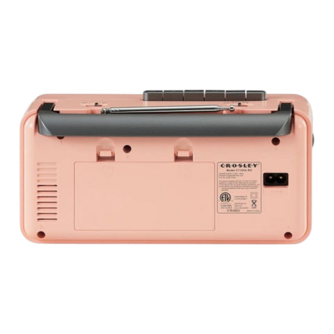 LETTORE CASSETTE E RADIO PLAYER CT102A-RO4 ROSA CROSLEY