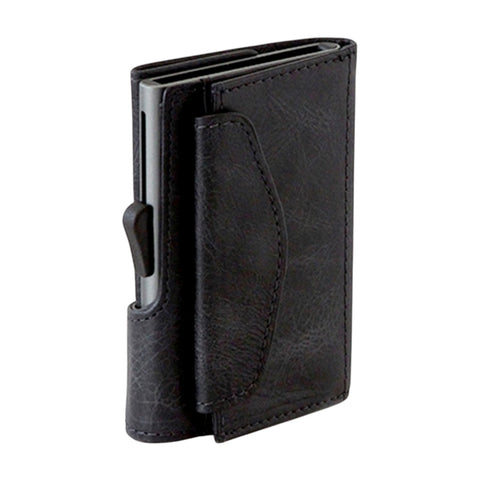 PORTAFOGLIO SINGLE COIN BLACKWOOD VINTAGE LEATHER CS-SWCO-VL-BW C SECURE