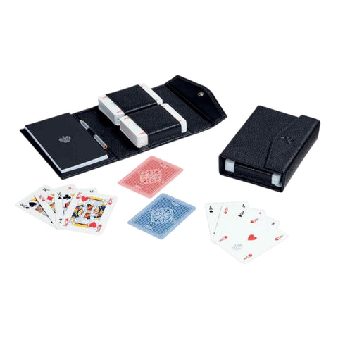 PORTACARTE ROCK IN PELLE 804570 DAL NEGRO BLACK