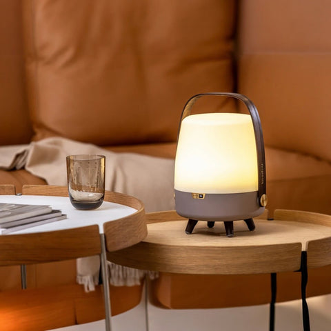 KOODUU LITE UP PLAY MINI EARTH LED LAMP AND BLUETOOTH SPEAKER