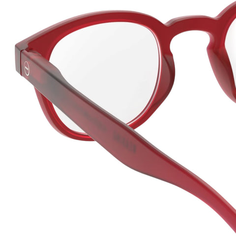 IZIPIZI SUNGLASSES READING C RED CRYSTAL SOFT +1