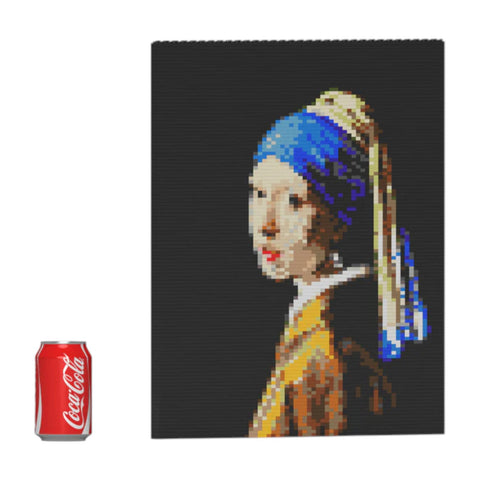 SET COSTRUZIONI GIRL WITH A PEARL EARRING JEKCA